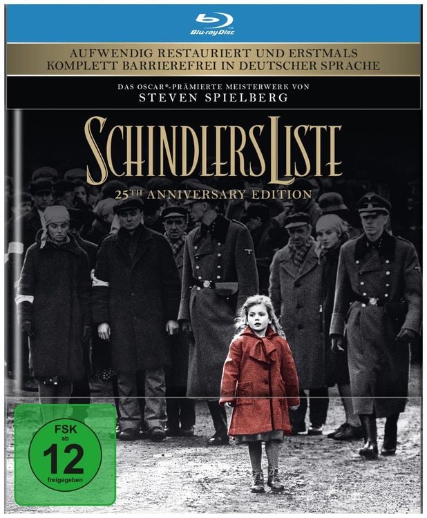 Produktbild: Schindlers Liste - 25th Anniversary Edition