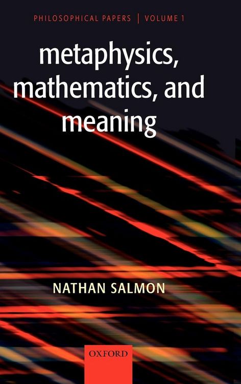 Produktbild: Metaphysics, Mathematics, and Meaning