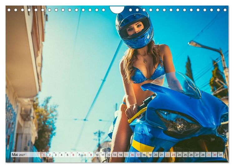 Produktbild: Schnelle Bikes und Starke Frauen (Wandkalender 2027 DIN A4 quer), CALVENDO Monatskalender