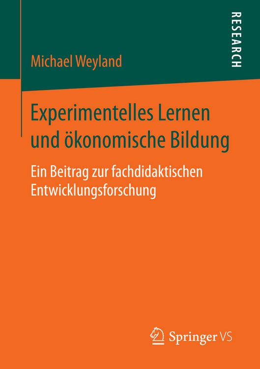 Produktbild: Experimentelles Lernen und &ouml;konomische Bildung