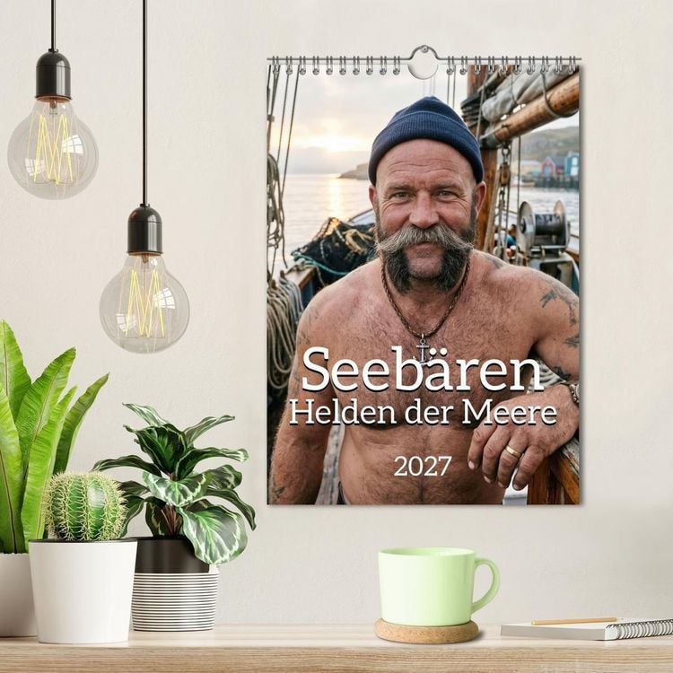 Produktbild: Seeb&auml;ren - Helden der Meere (Wandkalender 2027 DIN A4 hoch), CALVENDO Monatskalender