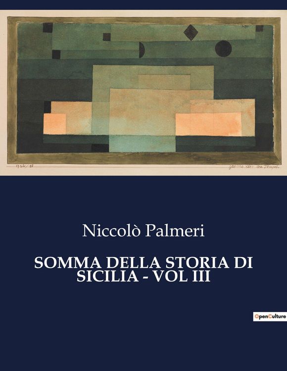 Produktbild: Somma Della Storia Di Sicilia - Vol Iii