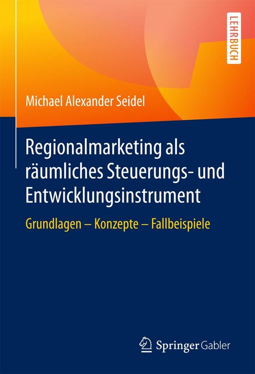 Produktbild: Regionalmarketing als r&auml;umliches Steuerungs- und Entwicklungsinstrument