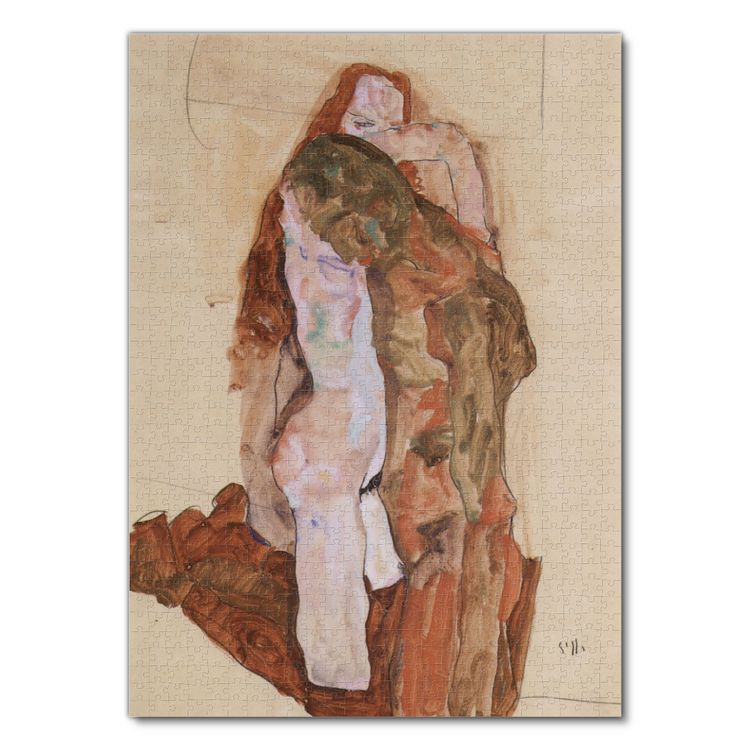 Produktbild: Lais Puzzle Egon Schiele - Frau und Mann 1000 Teile