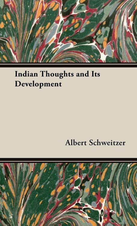 Produktbild: Indian Thoughts and Its Development