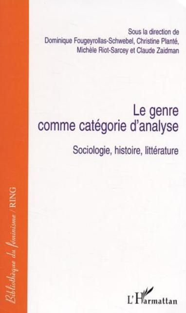 Produktbild: Genre comme categorie d'analyse