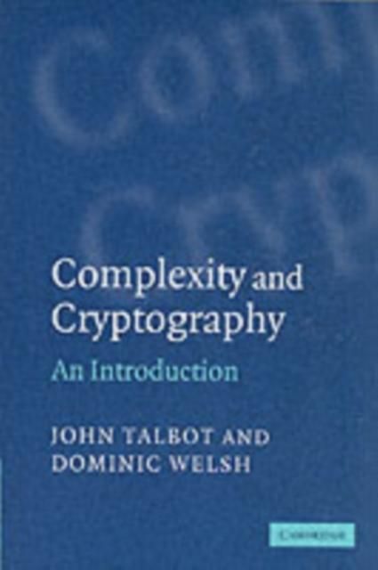 Produktbild: Complexity and Cryptography