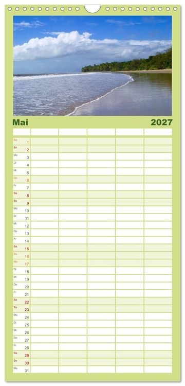 Produktbild: Familienplaner 2027 - Australien mit 5 Spalten (Wandkalender, 21 x 45 cm) CALVENDO
