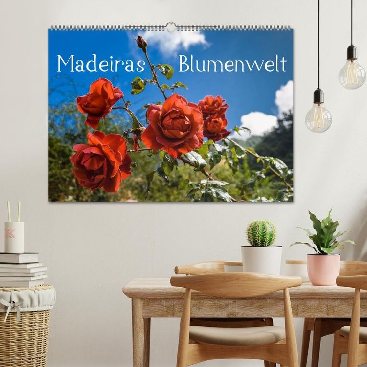 Produktbild: Madeiras Blumenwelt (Wandkalender 2027 DIN A2 quer), CALVENDO Monatskalender