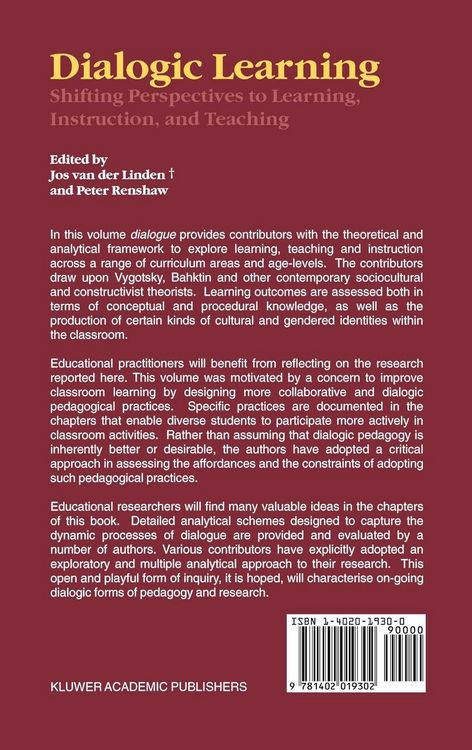 Produktbild: Dialogic Learning