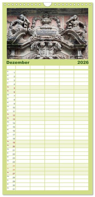 Produktbild: Familienplaner 2026 - Malerisches Quedlinburg mit 5 Spalten (Wandkalender, 21 x 45 cm) CALVENDO