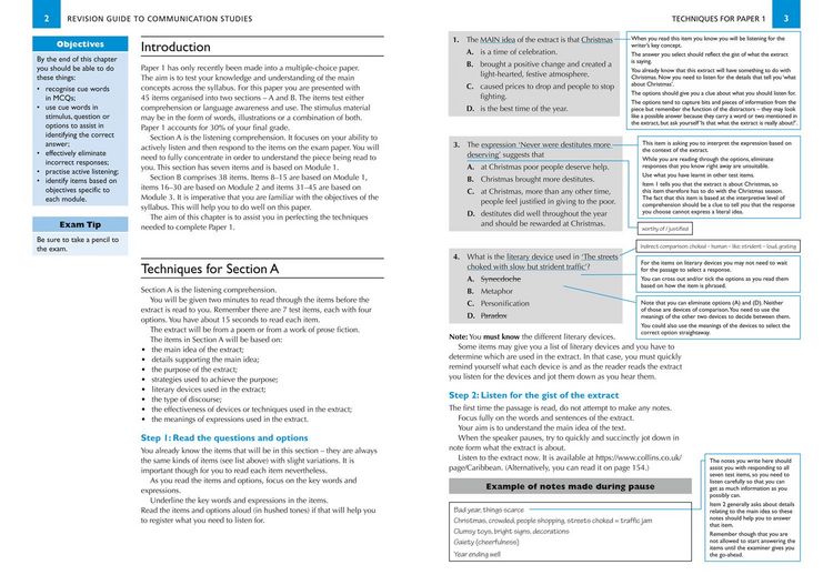 Produktbild: Collins Cape Revision Guide - Communication Studies
