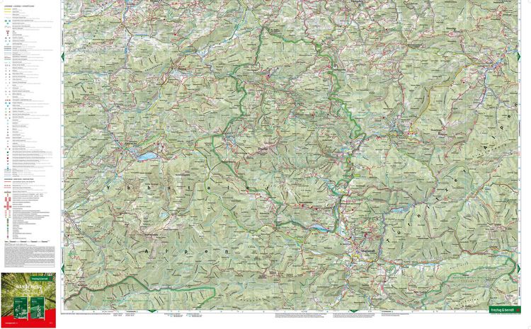 Produktbild: freytag & berndt Wanderkarte WK 0031 &Ouml;tscherland, Mariazell - Erlauftal - Melker Alpenvorland 1:50.000