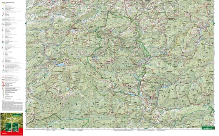 Produktbild: Freytag & berndt Wanderkarte WK 0031 &Ouml;tscherland, Mariazell - Erlauftal - Melker Alpenvorland 1:50.000