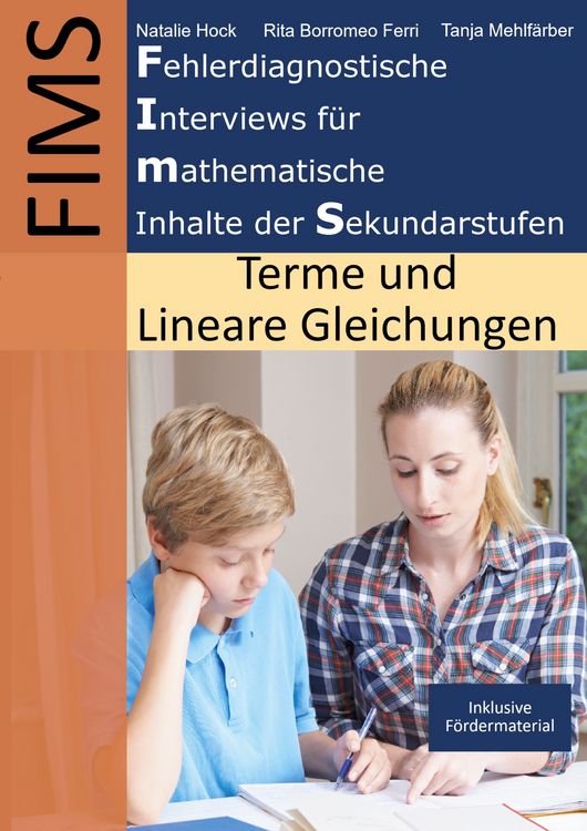 Produktbild: Fehlerdiagnostische Interviews f&uuml;r mathematische Inhalte der Sekundarstufen (FIMS)