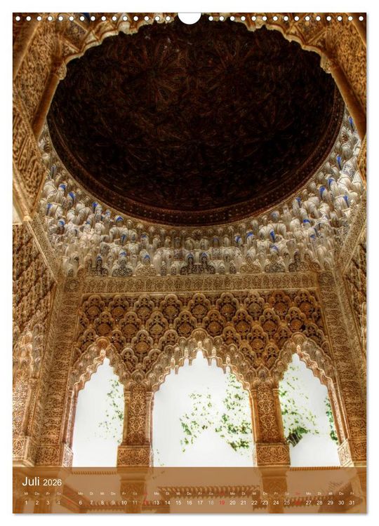 Produktbild: Die Alhambra (Wandkalender 2026 DIN A3 hoch), CALVENDO Monatskalender