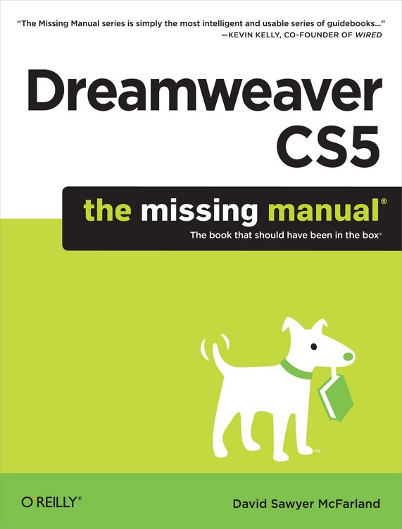 Produktbild: Dreamweaver CS5: The Missing Manual