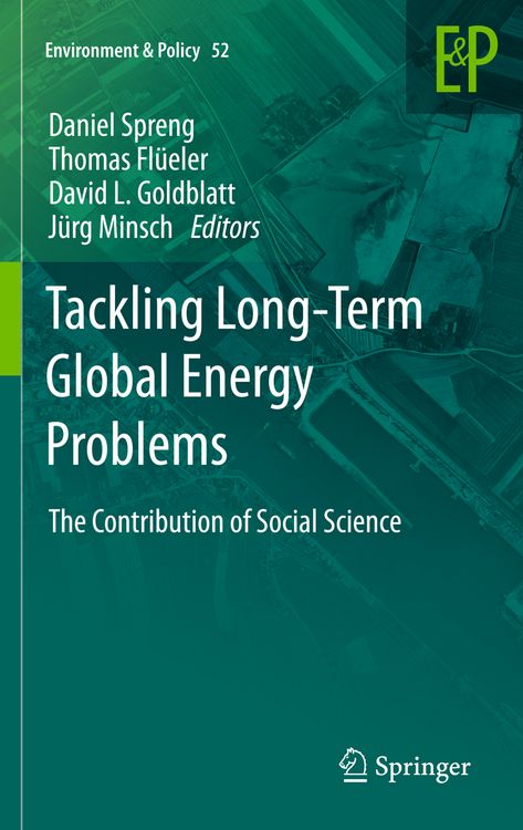 Produktbild: Tackling Long-Term Global Energy Problems