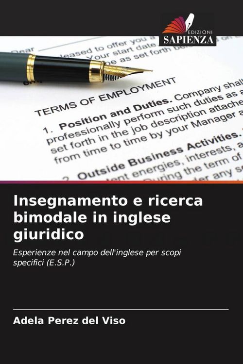 Produktbild: Insegnamento e ricerca bimodale in inglese giuridico