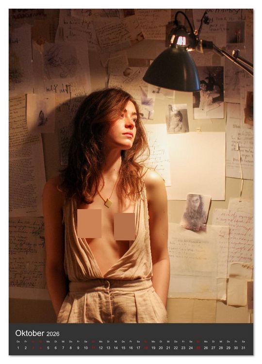 Produktbild: Frau Lehrerin zieht blank - sexy Frauen nackt im Klassenzimmer (Wandkalender 2026 DIN A4 hoch), CALVENDO Monatskalender