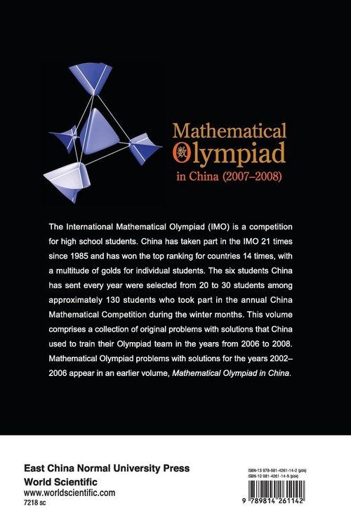 Produktbild: Math Olympiad in China(2007-2008)