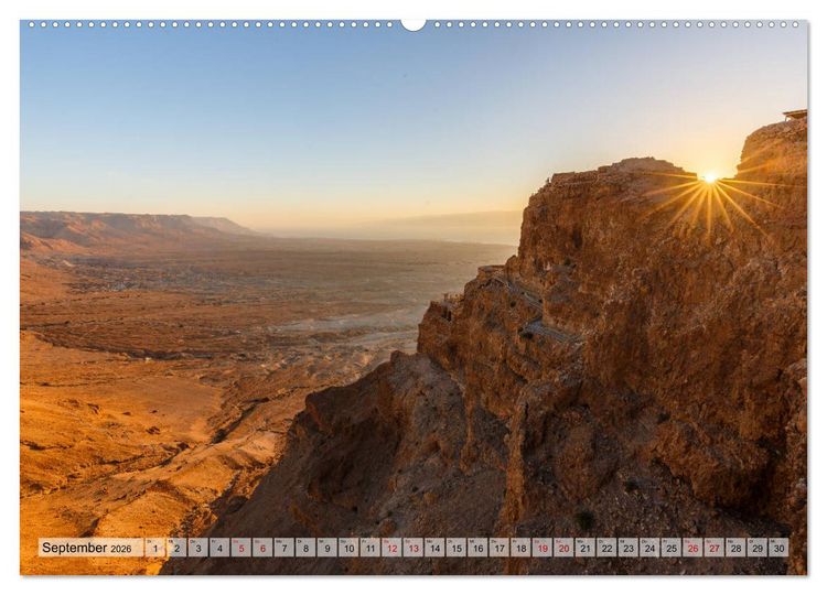 Produktbild: Israel & Pal&auml;stina - Reise durch das heilige Land (hochwertiger Premium Wandkalender 2026 DIN A2 quer), Kunstdruck in Hochglanz