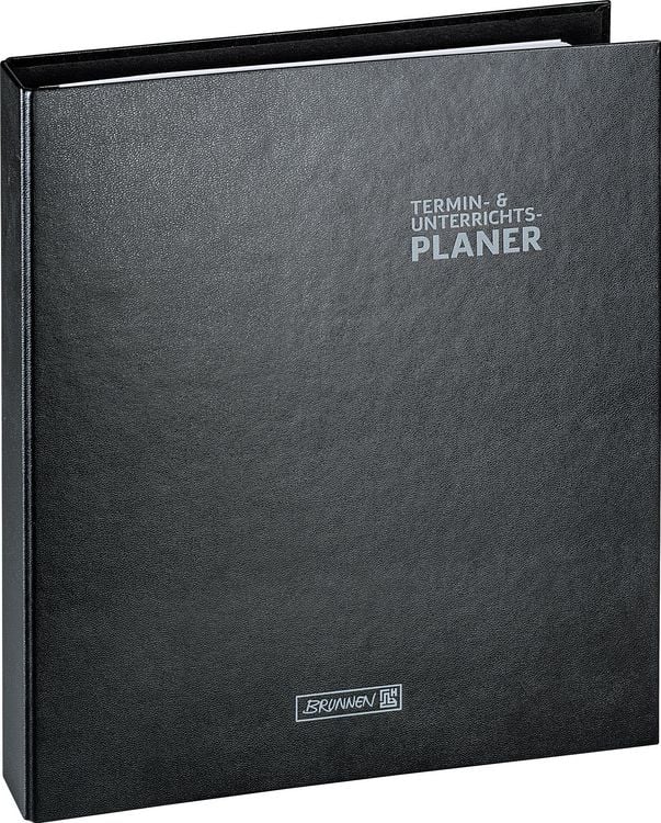 Produktbild: Ringbuch-Kalender mit Einlage 2026/2027 | A4+, Kunststoff, schwarz