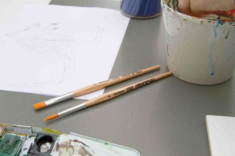 Produktbild: da Vinci Pinsel Junior Synthetics rund, Serie 303 Gr. 18