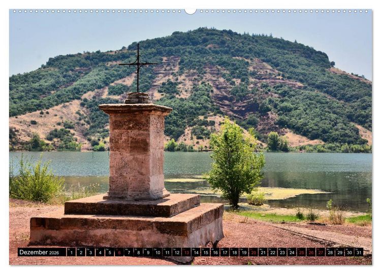Produktbild: Lac du Salagou - Ein Kleinod im S&uuml;dwesten Frankreichs (hochwertiger Premium Wandkalender 2026 DIN A2 quer), Kunstdruck in Hochglanz