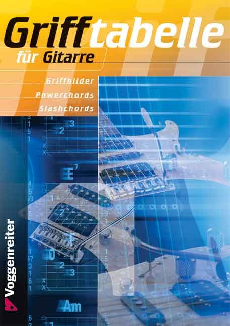 Produktbild: Grifftabelle f&uuml;r Gitarre