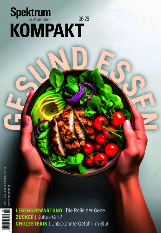 Produktbild: Spektrum Kompakt 6/2025 Gesund essen