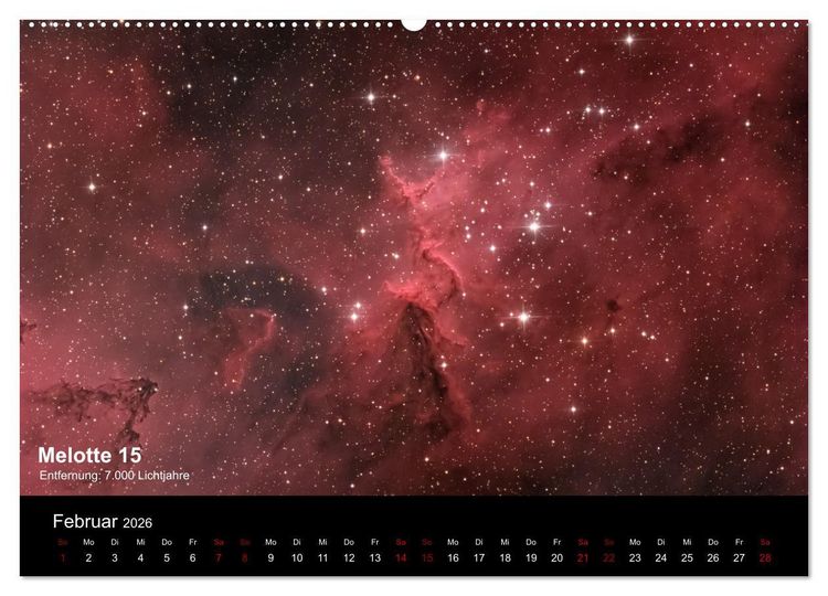 Produktbild: Juwelen des Nachthimmels (hochwertiger Premium Wandkalender 2026 DIN A2 quer), Kunstdruck in Hochglanz
