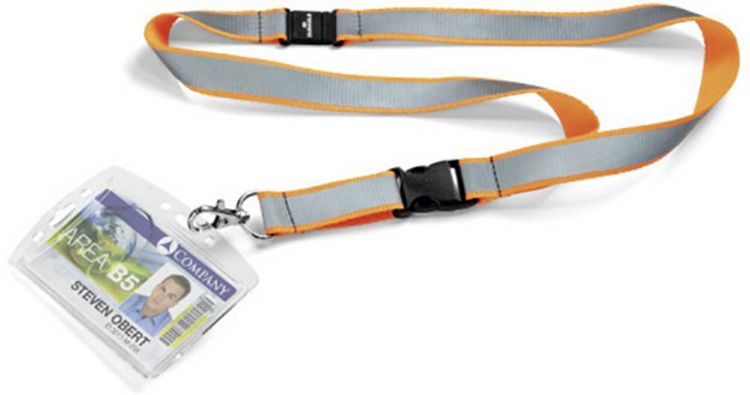 Produktbild: Textilband orange reflektier.