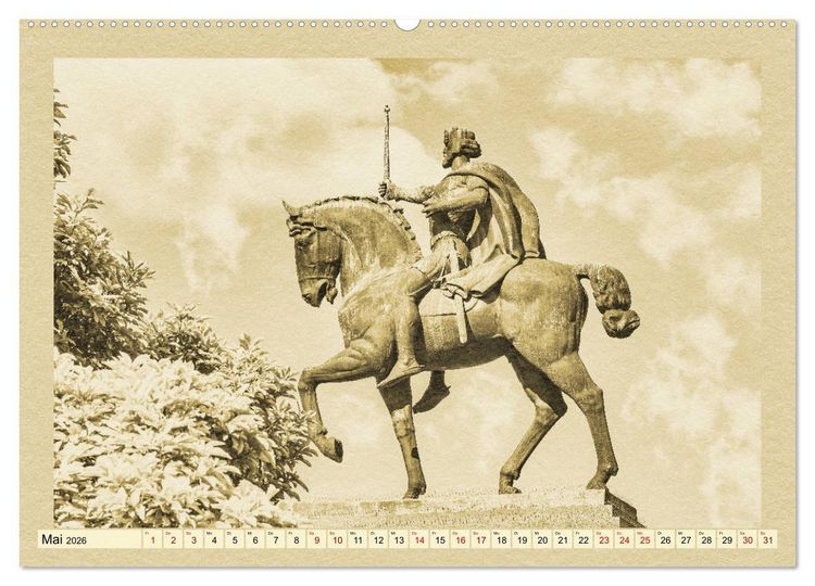 Produktbild: Zagreb &ndash; Ein Kalender im Zeitungsstil (Wandkalender 2026 DIN A2 quer), CALVENDO Monatskalender