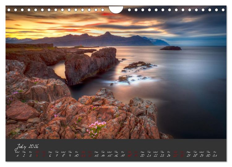 Produktbild: Amazing Iceland (Wall Calendar 2026 DIN A4 landscape), CALVENDO 12 Month Wall Calendar