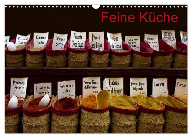 Produktbild: Feine K&uuml;che (Wandkalender 2027 DIN A3 quer), CALVENDO Monatskalender