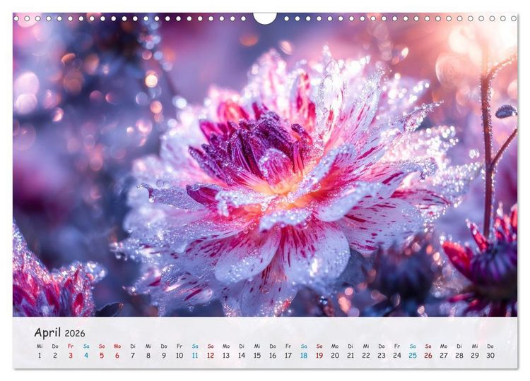Produktbild: Florale Kompositionen (Wandkalender 2026 DIN A3 quer), CALVENDO Monatskalender