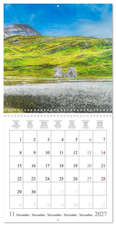 Produktbild: Scotland - Magical landscapes of the Highlands (Wall Calendar 2027 12 &times; 12 Inch) CALVENDO 12 Month Wall Calendar