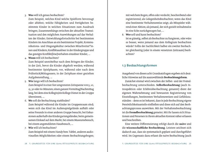 Produktbild: Beobachtung und Entwicklungsdokumentation