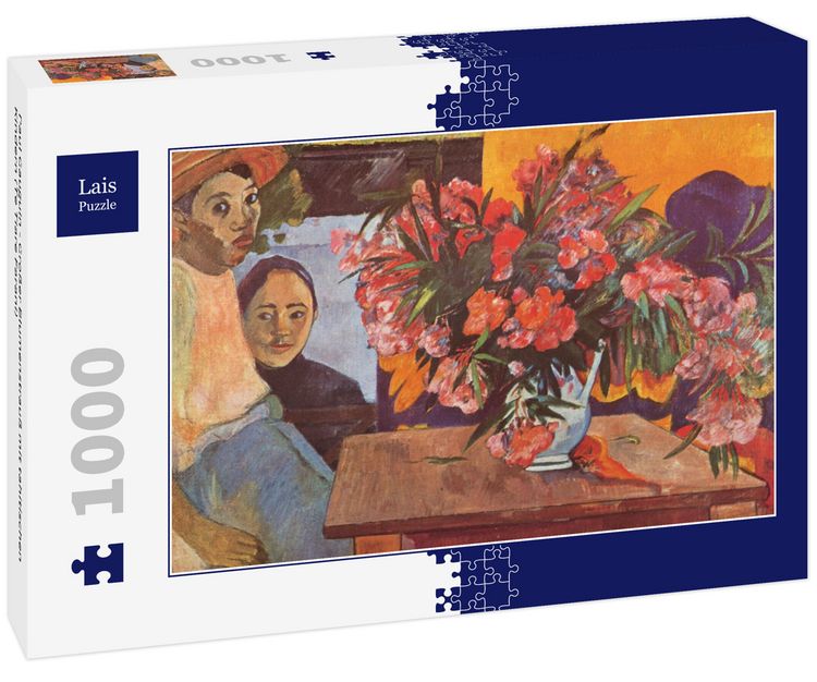 Produktbild: Lais Puzzle Paul Gauguin - Gro&szlig;er Blumenstrau&szlig; mit tahitischen Kindern (Te Tiare Farani) 1000 Teile