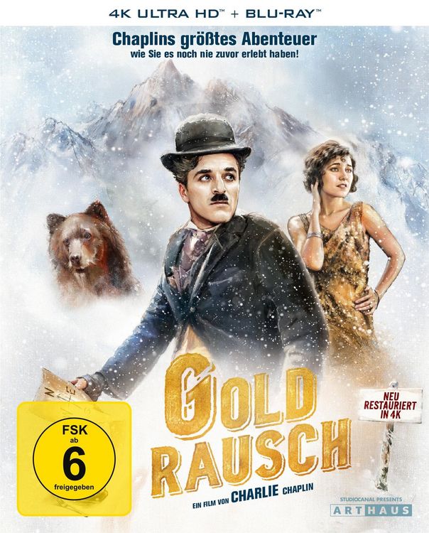 Produktbild: Goldrausch (4K Ultra HD) (+ Blu-ray)