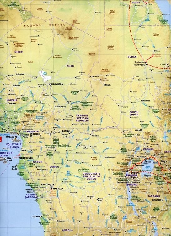 Produktbild: Africa Planning Map