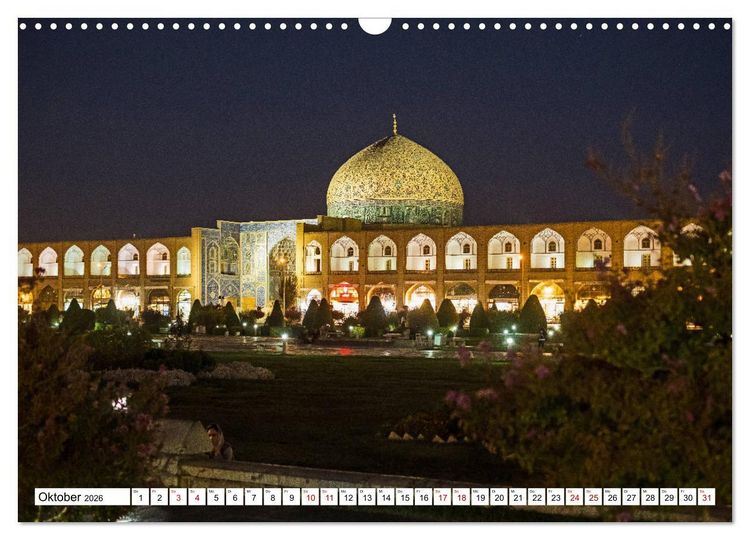 Produktbild: St&auml;dte des Irans - Isfahan (Wandkalender 2026 DIN A3 quer), CALVENDO Monatskalender