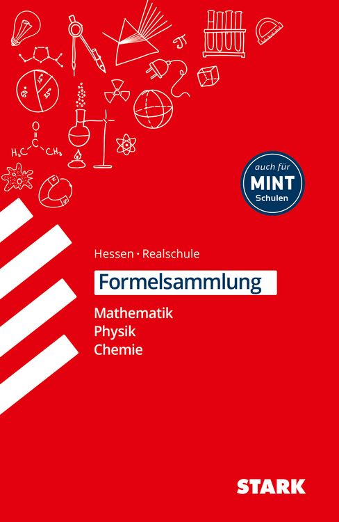 Produktbild: Formelsammlung Realschule - Mathemathik, Physik, Chemie Hessen