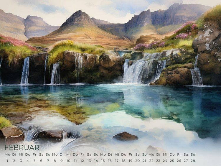 Produktbild: Schottland Artwork Edition Kalender 2027