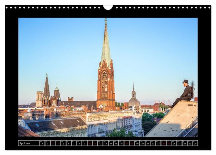 Produktbild: Schornsteinfeger &uuml;ber Berlin 2027 (Wandkalender 2027 DIN A3 quer), CALVENDO Monatskalender