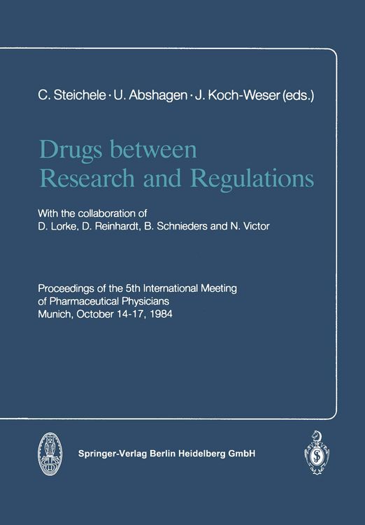 Produktbild: Drugs between Research and Regulations