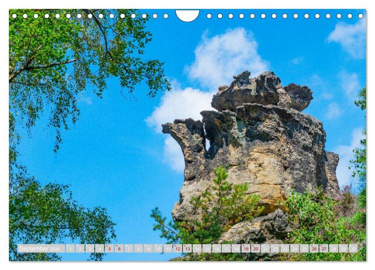 Produktbild: Naturpark Zittauer Gebirge (Wandkalender 2026 DIN A4 quer), CALVENDO Monatskalender