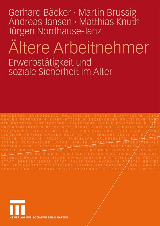 Produktbild: &Auml;ltere Arbeitnehmer