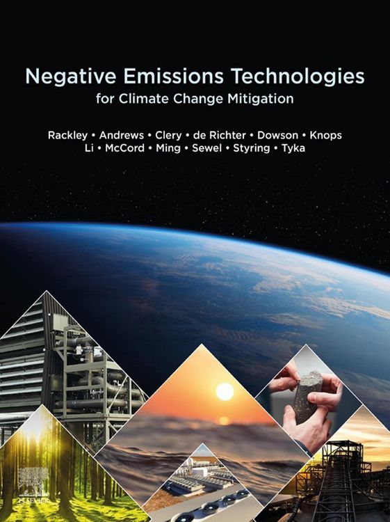 Produktbild: Negative Emissions Technologies for Climate Change Mitigation